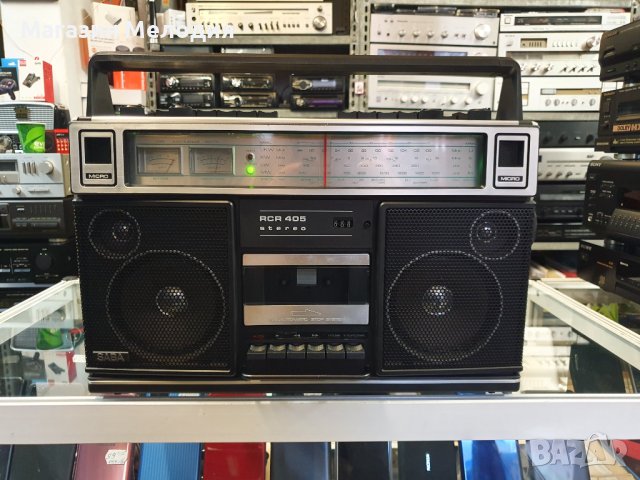 Радиокасетофон SABA RCR 405 Stereo В отлично техническо и визуално състояние., снимка 2 - Радиокасетофони, транзистори - 42933192