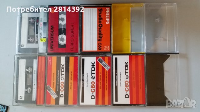 Нови и употребявани празни аудио и видео касети магнетофонни ролки микро касети Мини диск DAT и др., снимка 11 - Други - 30532347