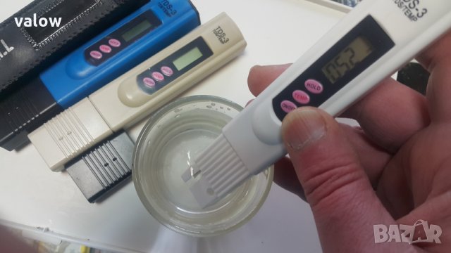 TDS ТДС метър тестер за чистота качество и температура на водата, снимка 3 - Други - 32800049