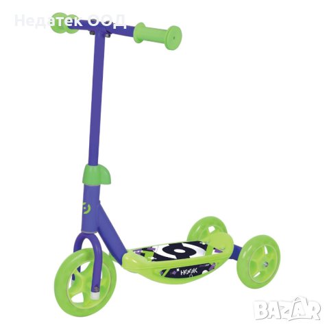 Детска Тротинетка, С три колела, Зелена , до 25кг, снимка 1 - Детски велосипеди, триколки и коли - 43761290