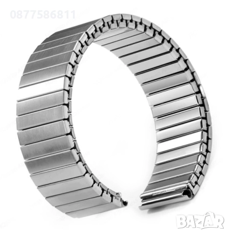 СТОМАНЕНА ВЕРИЖКА ЗА ЧАСОВНИК С ИЗВИТИ НАКРАЙНИЦИ.ВЕРИЖКИ ЗА ЧАСОВНИЦИ С ИЗВИТИ ПЛAСТИНИ, снимка 12 - Каишки за часовници - 51614525