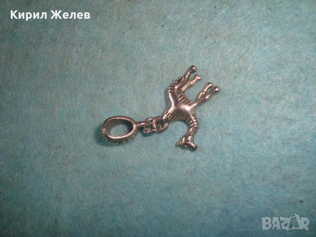 ФИГУРАЛЕН АРТ МЕДАЛЬОН - КАМИЛА ПОСРЕБРЕНА НЕРЪЖДАЕМА СТОМАНА ФИГУРКА МИНИАТЮРА 18929, снимка 4 - Колиета, медальони, синджири - 35641822