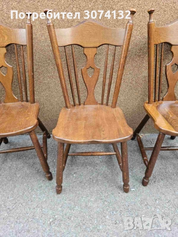 Трапезни столове в стил Рустик , снимка 2 - Столове - 52776311
