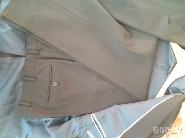 Мъжки официален костюм Apolon черен, снимка 4 - Костюми - 35303436