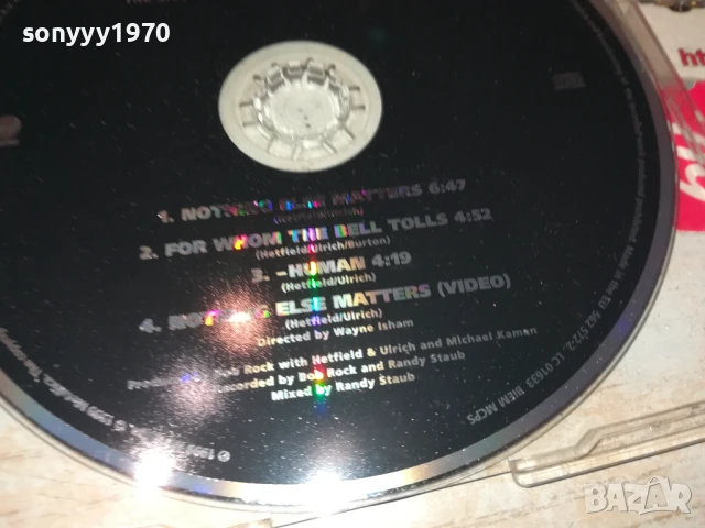 METALLICA CD 1506250909, снимка 15 - CD дискове - 50670014