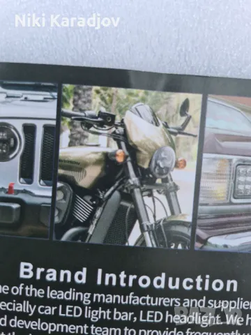 Универсални Лед фарове за, лада нива, уаз  мотори , снимка 2 - Други - 49821186