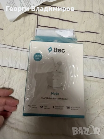 ПРОДАВАМ НОВ ЗАПЕЧАТАН ТЕЛЕФОН HONORX6B И СЛУШАЛКИ TTEC, снимка 5 - Други - 52867547