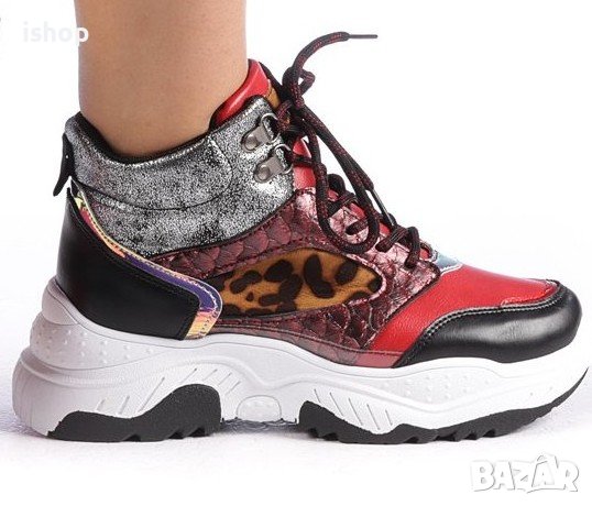 Високи Спортни Обувки, снимка 3 - Маратонки - 37734151