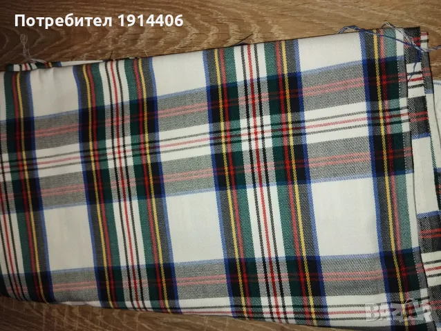 Висококачествени карирани платове, снимка 5 - Други - 48867506