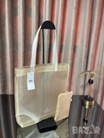 прозрачна чанта с портмоне alo