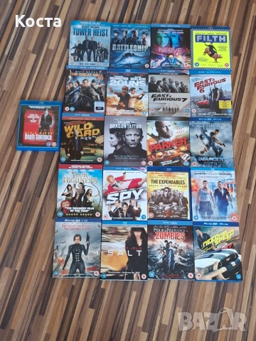Лот Blu-ray филми