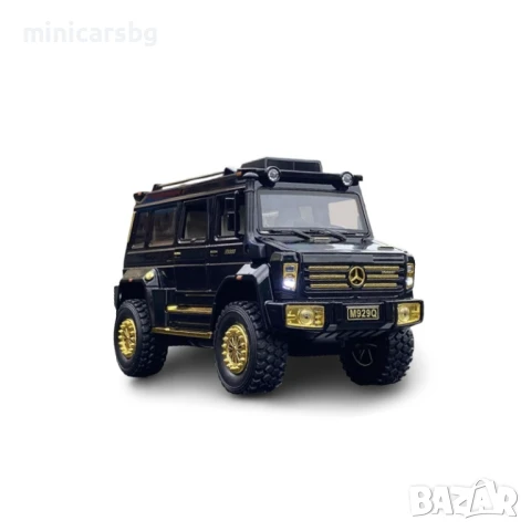 Метални колички: Mercedes-Benz Unimog U5000 (Мерцедес-Бенц), снимка 6 - Колекции - 50468528
