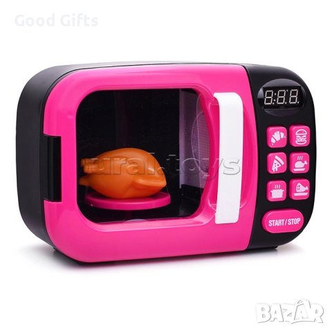 Комплект Детска микровълнова печка с аксесоари, снимка 2 - Други - 42947259