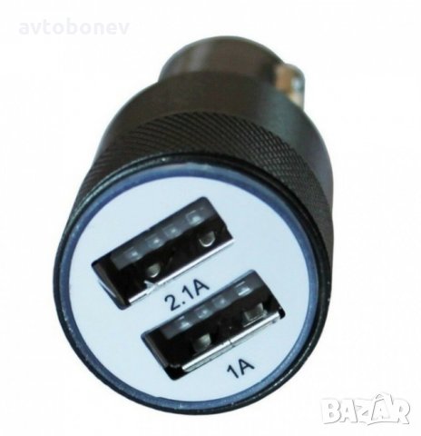 УНИВЕРСАЛНО ЗАРЯДНО ЗА КОЛА С 2 USB ПОРТА, снимка 2 - Аксесоари и консумативи - 31397913
