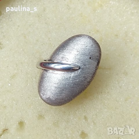 Три броя / Масивен сребърен пръстен дизайнерска изработка проба 925 , снимка 4 - Пръстени - 26293650