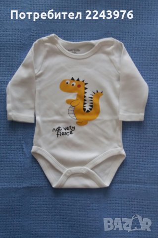 боди с дълъг ръкав за бебе -5 бр., снимка 2 - Бодита за бебе - 27948119
