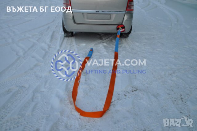 Въже за теглене 5т с шегели / кука или ухо дължини до 20м, снимка 4 - Аксесоари и консумативи - 36917294