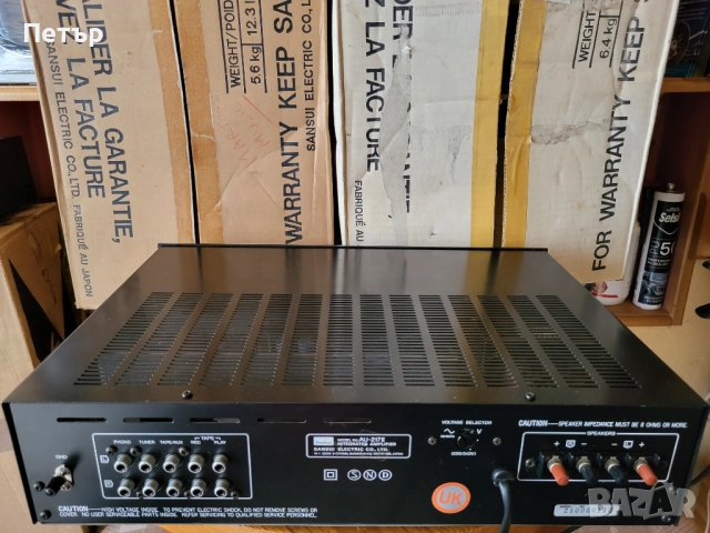 SANSUI AU-217, TU-217-сет, снимка 12 - Ресийвъри, усилватели, смесителни пултове - 52075119