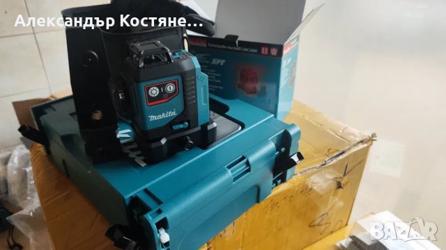 Лазер Makita SK700D + куфар + зарядно + 2хбатерии, снимка 2 - Други инструменти - 40362812