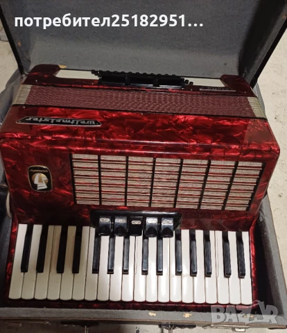 Акордеон 60баса WELTMEISTER stela 