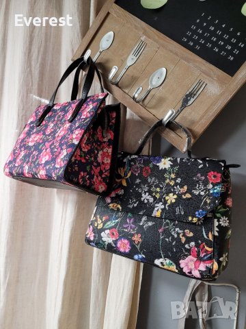 Чисто нови! Шарени ,пъстри чанти, на цветя, снимка 16 - Чанти - 40109812