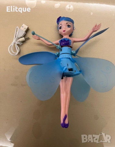 Магическа летяща приказна фея "Ella" Princess Aircraft с LED светлини