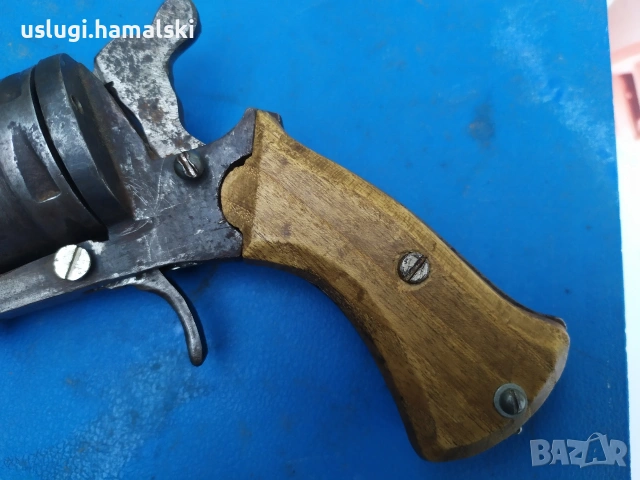 Стар револвер/пищов/пистолет, снимка 5 - Антикварни и старинни предмети - 53212847