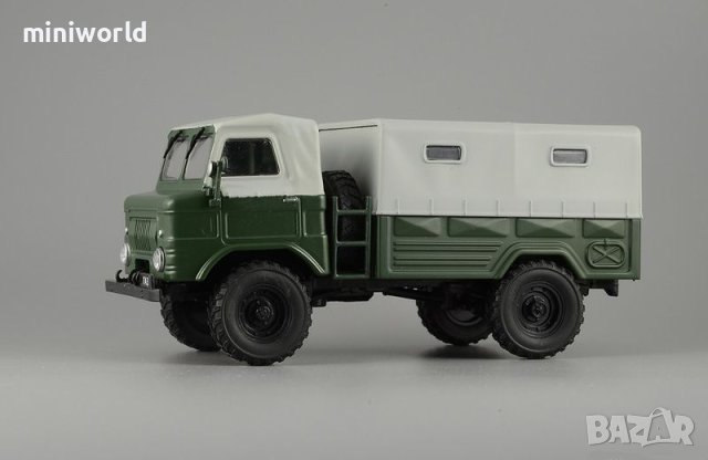 ГАЗ 63 бордова с тента 1959 - мащаб 1:43 на DeAgostini моделът е нов в блистер, снимка 2 - Колекции - 43212424