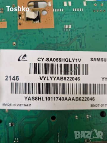 Power board L55E6_AHS BN44-01110C TV SAMSUNG UE55AU8072U, снимка 5 - Части и Платки - 43382392