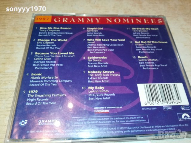 GRAMMY NOMINEES CD 2209221649, снимка 16 - CD дискове - 38085487