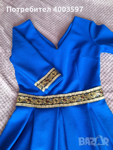 Барби синя рокля,нова, снимка 1 - Рокли - 44878040