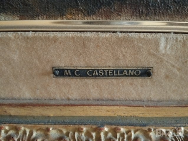 Стара картина-замък, снимка 3 - Картини - 43463055