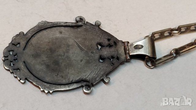 Медалйон Царска Русия - сребро емайл, снимка 12 - Колиета, медальони, синджири - 26839546