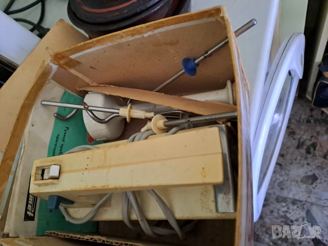 Стар руски миксер с приставки Komet, снимка 5 - Други стоки за дома - 51416808