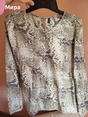 Блуза на Benetton, БЛУЗА на H&M, Блуза на Vero Moda , снимка 1 - Блузи с дълъг ръкав и пуловери - 23282105