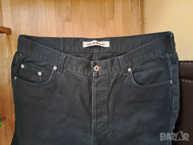 Мъжки черни дънки MADOC, снимка 8 - Дънки - 48978129