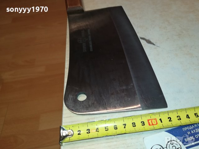 JAPAN-МАСИВЕН САТЪР-ЯК ГОЛЯМ ТЕЖЪК 1001241745, снимка 14 - Антикварни и старинни предмети - 43748015