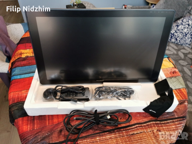 Графичен дисплей таблет HUION Kamvas 22, 21.5", 1920 x 1080, снимка 5 - Таблети - 52311985