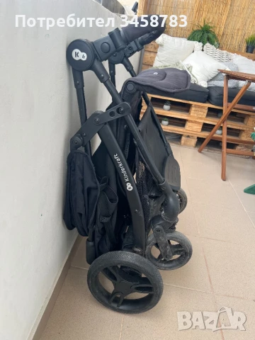 Детска количка Kinderkraft Askoy + Зимно чувалче и покривало за дъжд, снимка 6 - Детски колички - 51282768