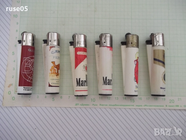 Лот от 6 бр. газови запалки "CLIPPER" работещи, снимка 5 - Колекции - 51726150