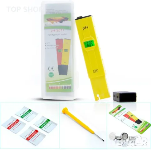 Дигитален Ph метър с калибрационни комплекти Neuftech