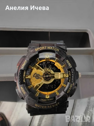 Мъжки мултифункционален часовник - спортен, водоустойчив и удароустойчив 
