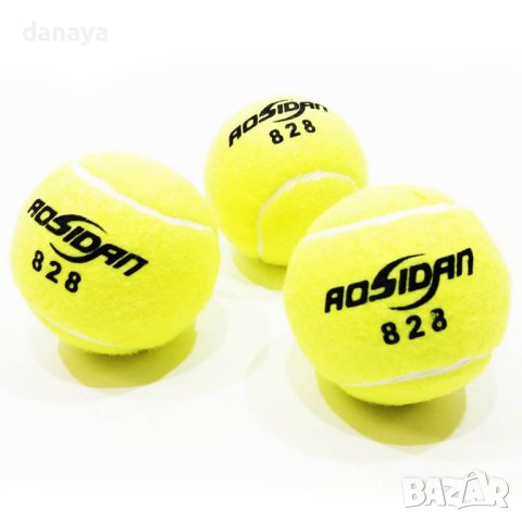 3645 Топки за тенис на корт топчета за тенис AOSHIDAN 828, снимка 1 - Тенис - 40365683
