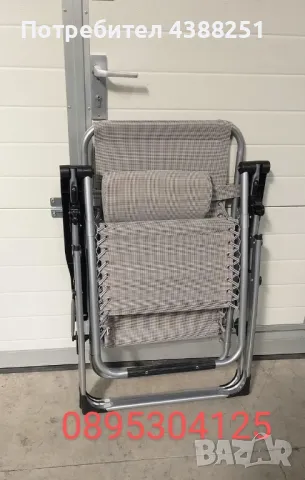 Градински шезлонг(сгъваем )! Топ качество и цена -119лв!, снимка 3 - Градински мебели, декорация  - 50068022