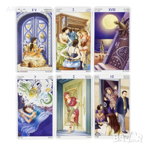 Таро 78 Врати - Tarot of the 78 Doors - карти, снимка 13 - Други игри - 43296496