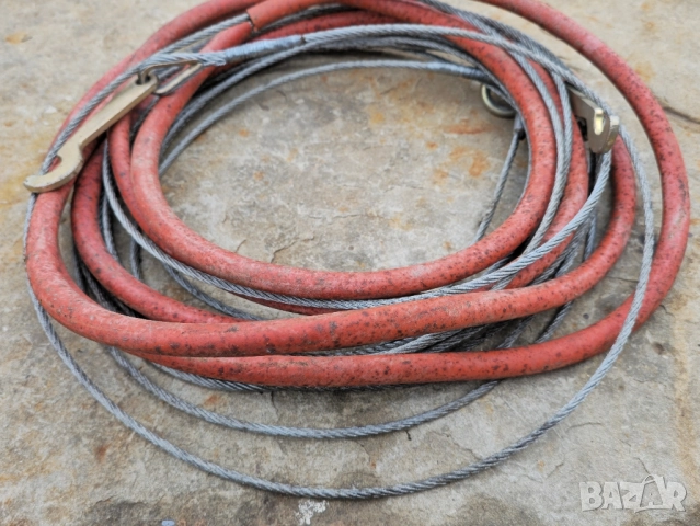 Предпазно Стоманено Въже , снимка 2 - Други машини и части - 52358322
