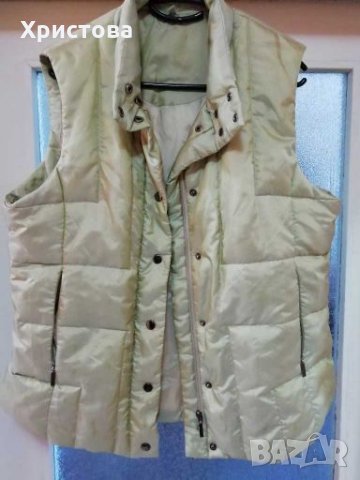 Елек-грейка в светло зелено, XL, снимка 3 - Елеци - 28100732