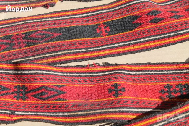 Вълнен колан за народна носия , снимка 8 - Антикварни и старинни предмети - 38013065