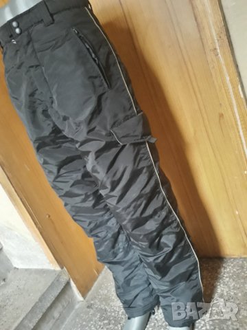 QUIT Черен Унисекс дебел зимен ски панталон М, снимка 3 - Спортни екипи - 35089883