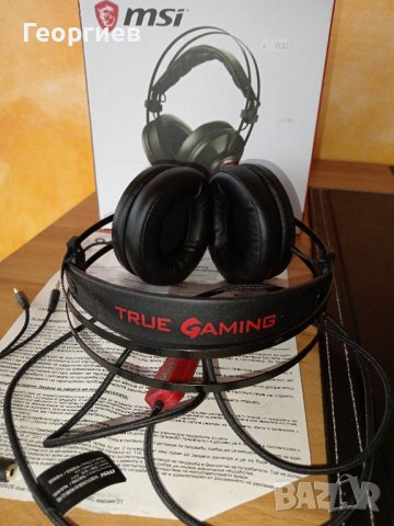 Геймърски слушалки MSI H991, черен - S37-21000A1-V33, снимка 3 - Слушалки и портативни колонки - 43164495
